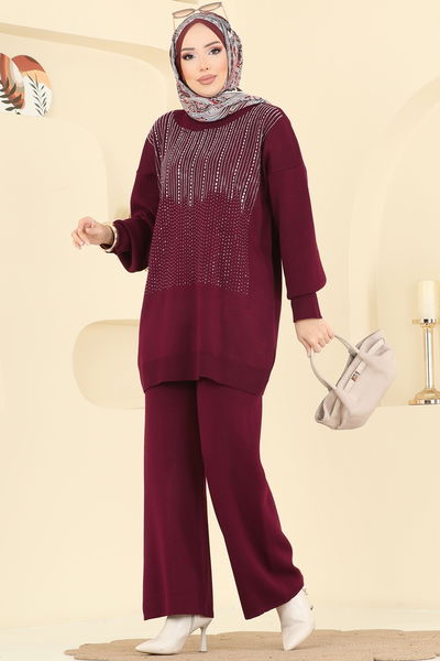 M.T. - طقم خمري 1109MT581-MS - 417971