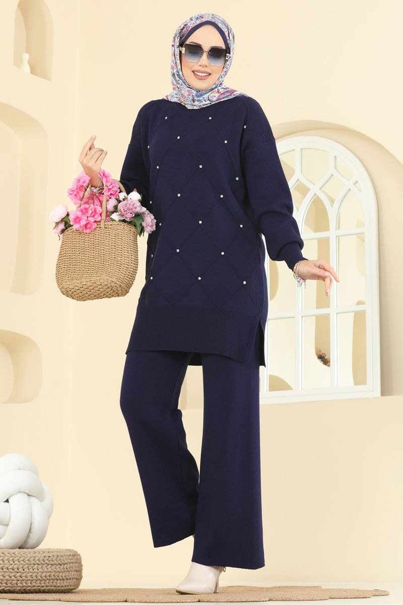 Combined 1209MT581-MS Navy Blue