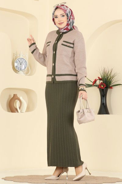 M.T. - Combined 1355MT581-MS Khaki&Vision