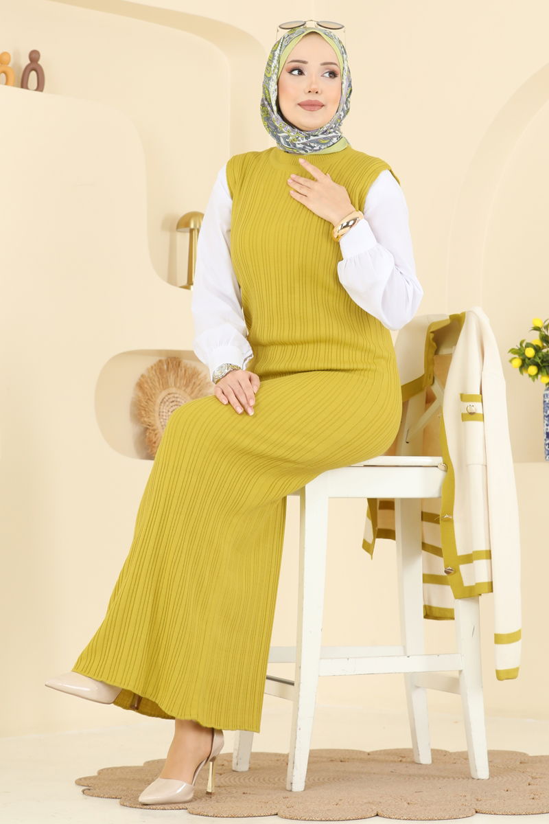 طقم أخضر وسكري 1355MT581-MS