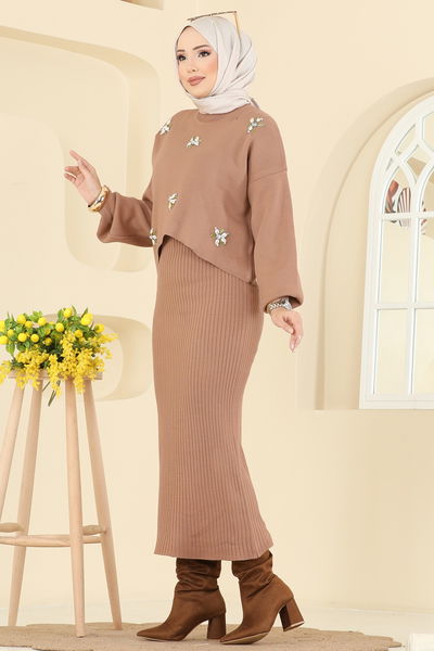 M.T. - طقم بيج 1402MT581-MS - 415528