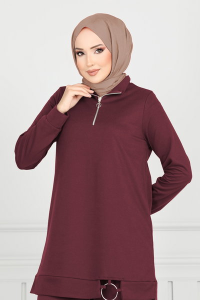 F.O.N. - Combined 1946FON792-MS Burgundy - 421556