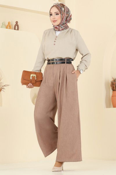 F.O.N. - طقم لون الحجر المنك الغامق 2006FON792-MS