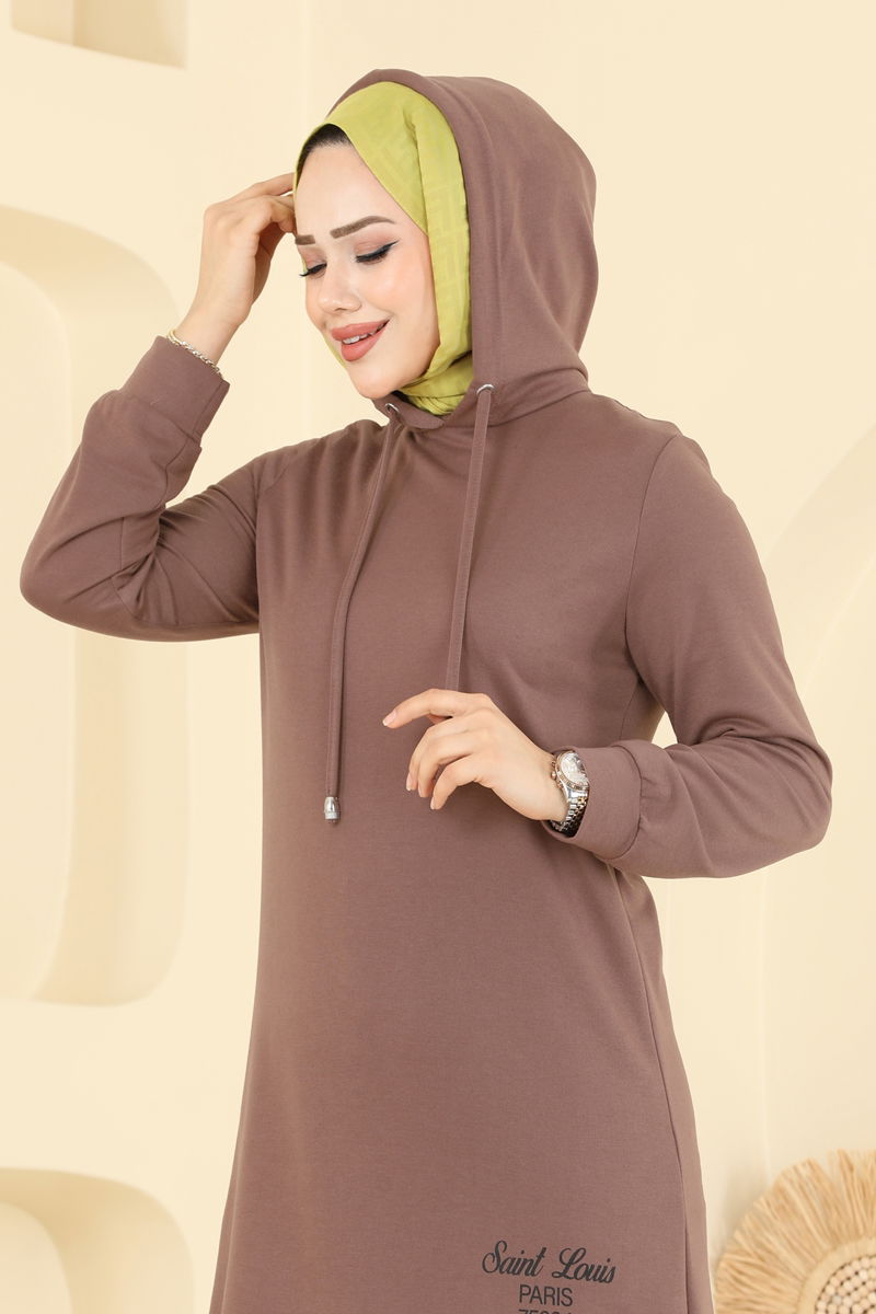 طقم بيج وردي وأسود 2007FON792-MS