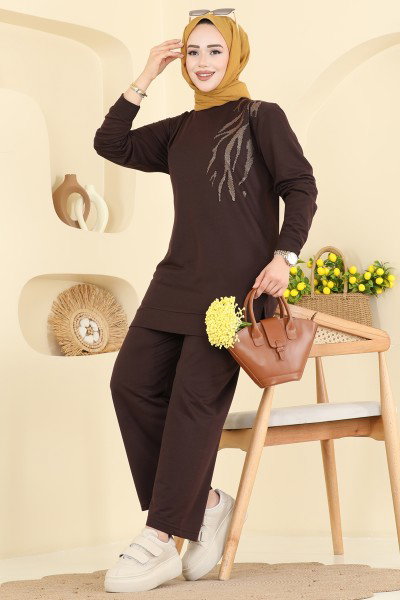 O.Z.N. - طقم بني 210OZN1046-MS