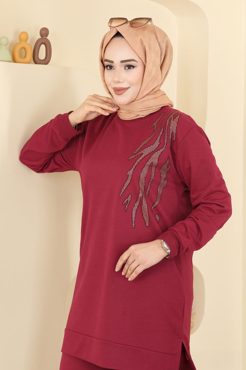 طقم خمري 210OZN1046-MS