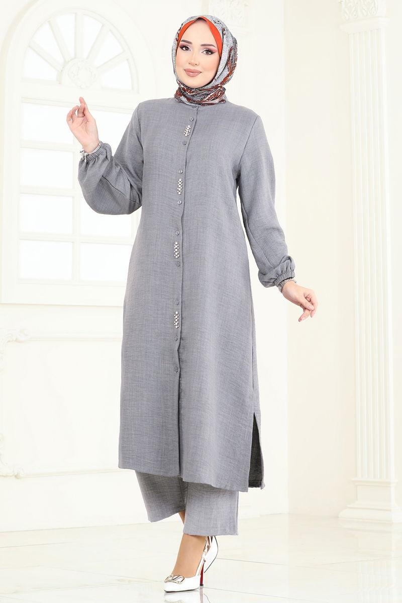 طقم رمادي 23004UKB139-MS