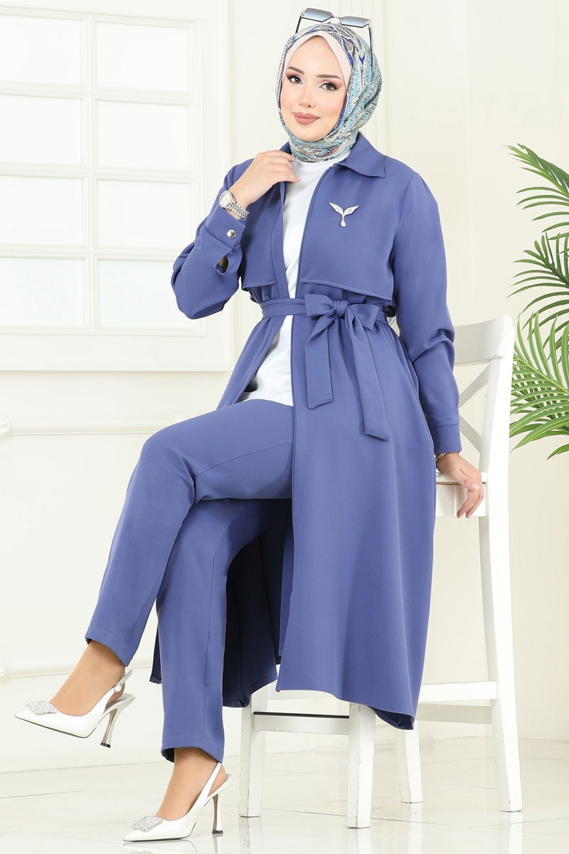 طقم ازرق 23023UKB139-MS