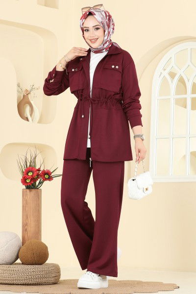 U.K.B. - Combined 24005UKB139-MS Burgundy