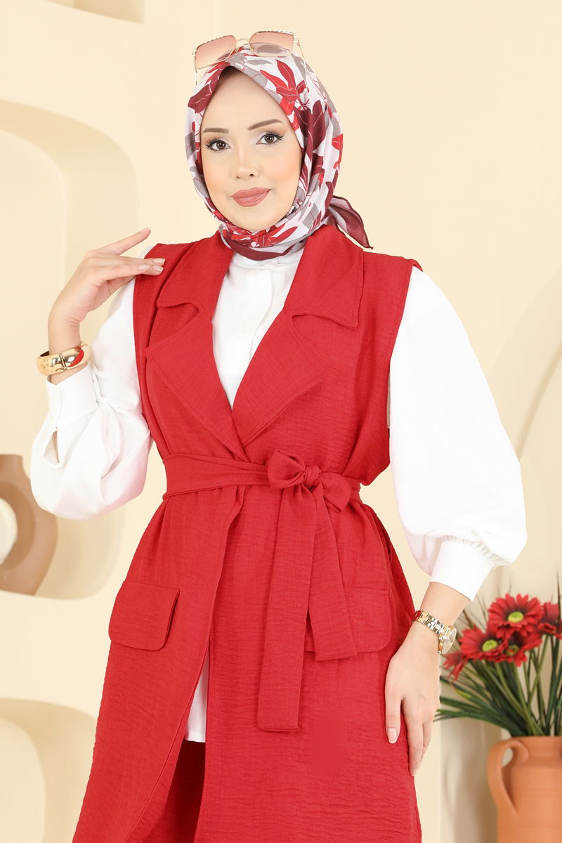 طقم احمر 2456HBS856-MS