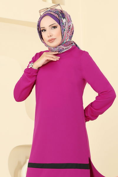 S.L. - Combined 2516SL432-MS Fuchsia & Black - 392529