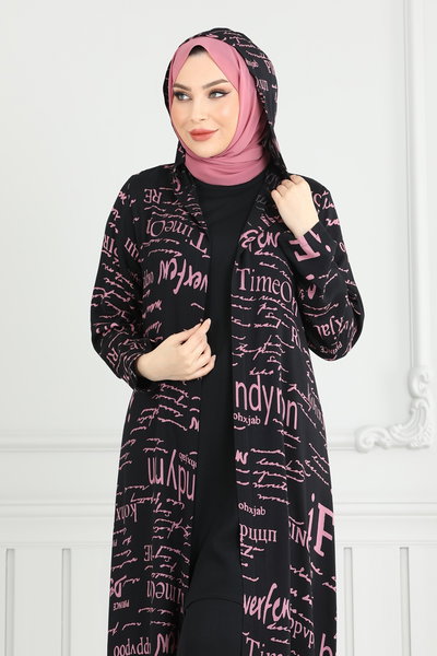 E.R.K. - Combined 2525ERK1158-MS Black & Rose Dried - 426414