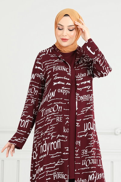 E.R.K. - Combined 2525ERK1158-MS Burgundy - 426370