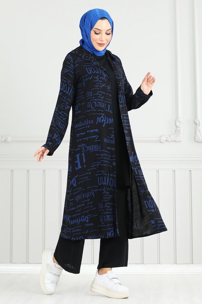 E.R.K. - Combined 2525ERK1158-MS Indigo & Black - 426464