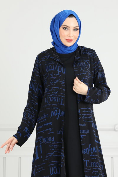 E.R.K. - Combined 2525ERK1158-MS Indigo & Black - 426466