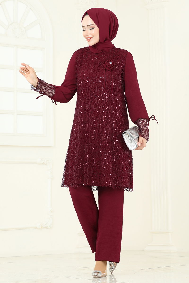 Combined 2547ELC1143-MS Burgundy