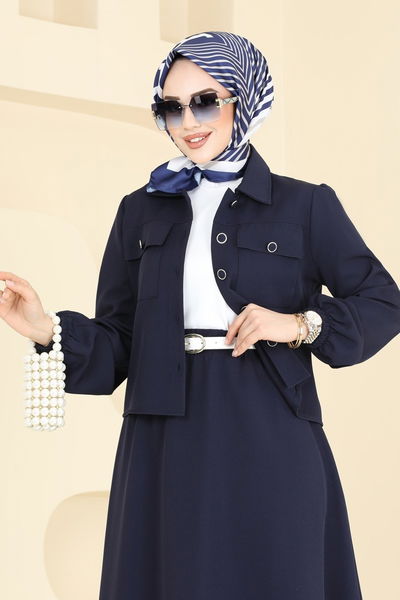 S.L. - Combined 2601SL432-MS Navy Blue - 367557