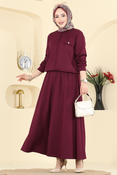 T.P.K. - Combined 2605TPK1167-MS Burgundy - 428496