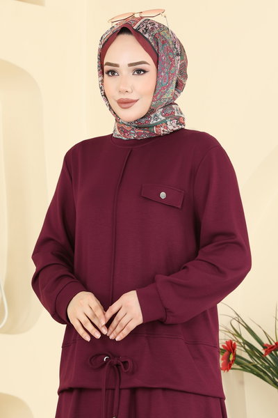 T.P.K. - Combined 2605TPK1167-MS Burgundy - 428498