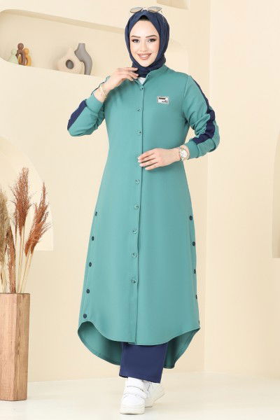 S.L. - Combined 2608SL432-MS Mint&Navy Blue