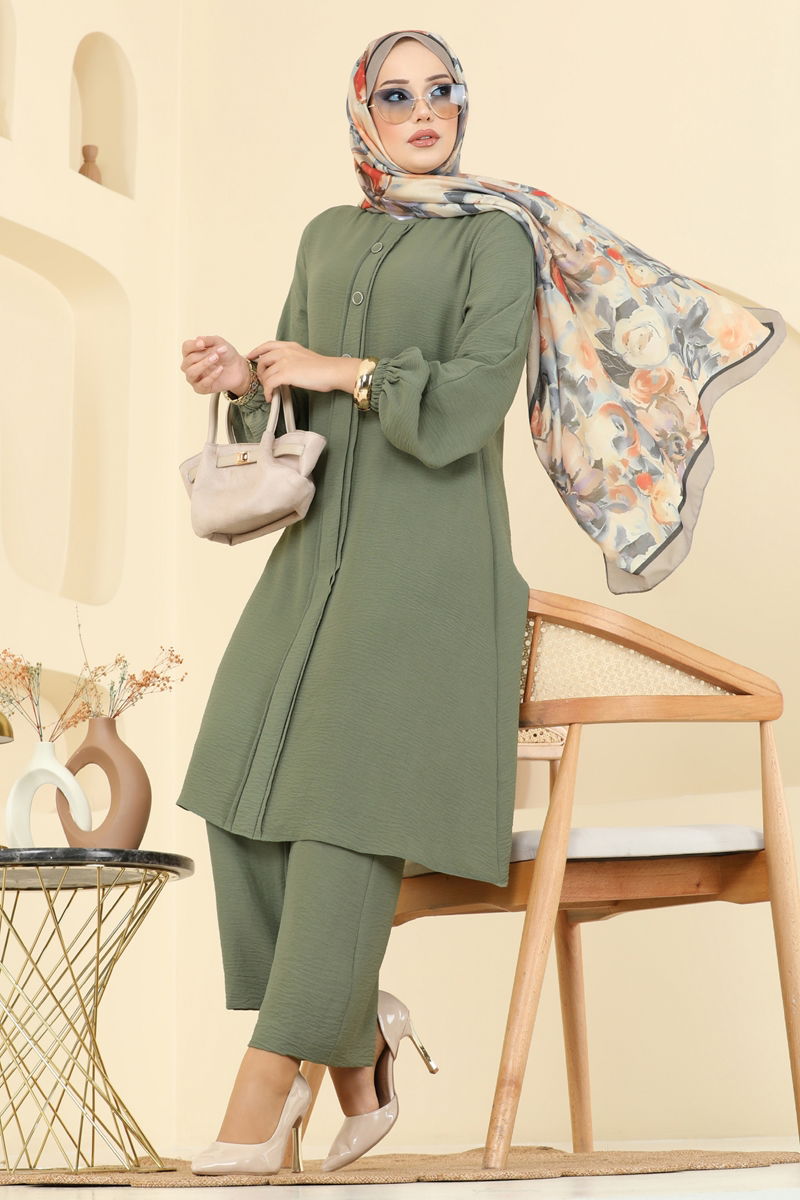 طقم أخضر عشبي 2621SL432-MS