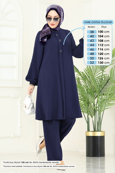 S.L. - Combined 2621SL432-MS Dark Navy Blue - 406845