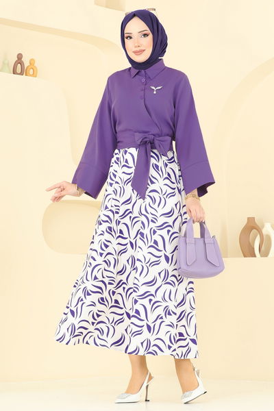 A.S.N. - طقم أرجواني 262ASN888-MS - 388473