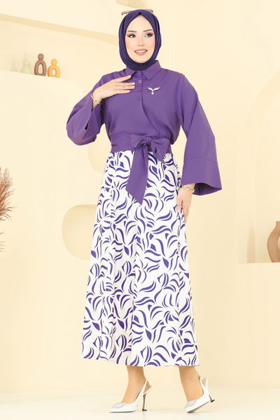 A.S.N. - طقم أرجواني 262ASN888-MS - 388475