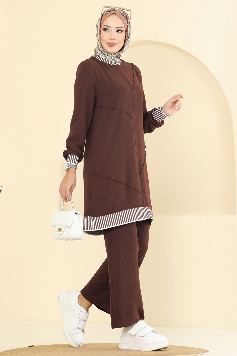 طقم بني 2635SL432-MS