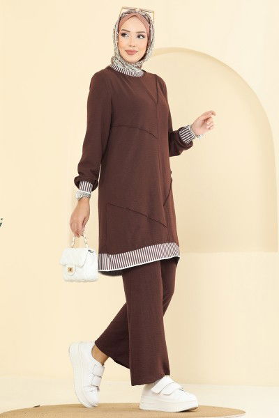 S.L. - طقم بني 2635SL432-MS