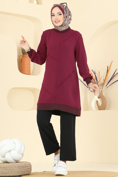 S.L. - Combined 2635SL432-MS Burgundy & Black - 406747