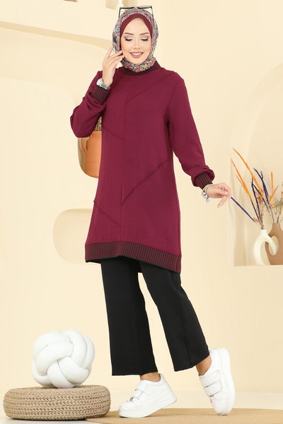 S.L. - Combined 2635SL432-MS Burgundy & Black - 406748