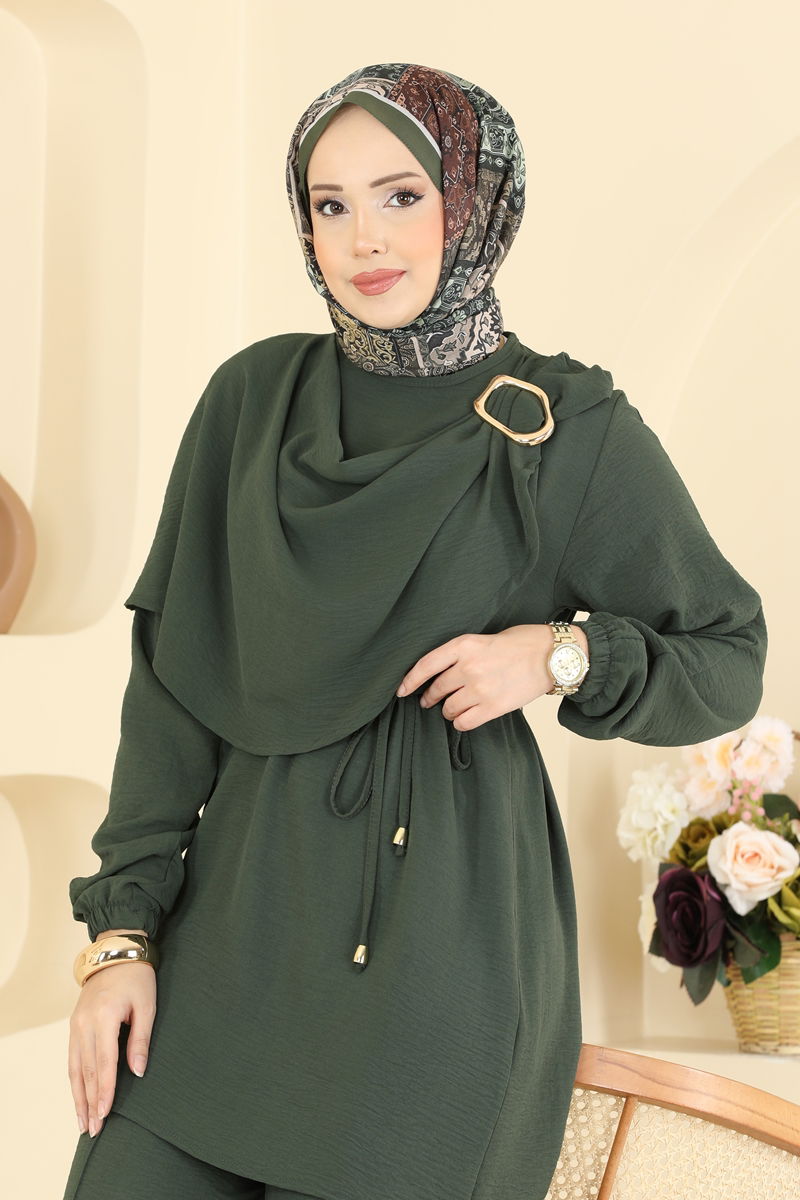 طقم اخضر عفني 2639MSZ1172-MS