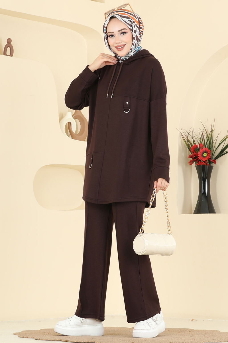 طقم بني غامق 2642MSZ1172-MS