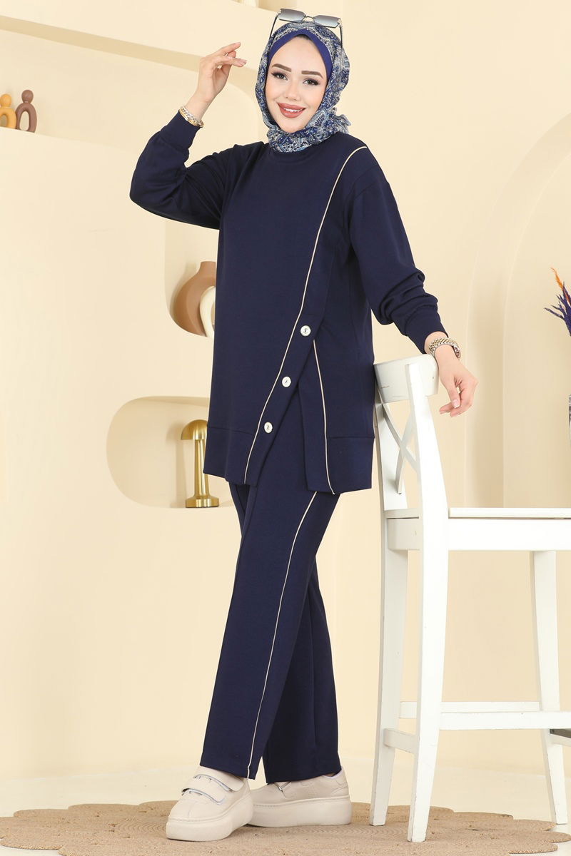 Combined 2644MSZ1172-MS Navy Blue