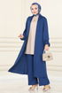 طقم أزرق وبيج 2649ASMK1074-MS - Thumbnail