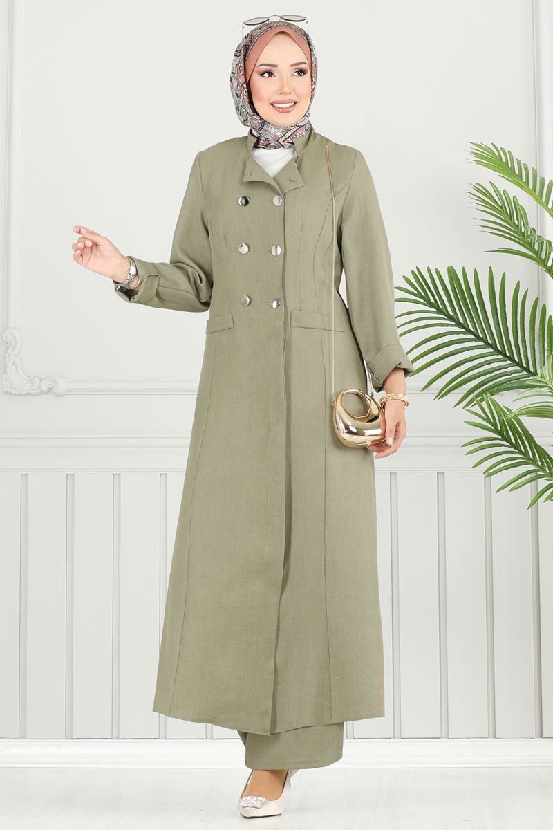 طقم أخضر عشبي 2701SL432-MS