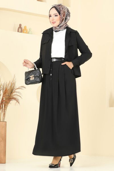 S.L. - طقم أسود 2712SL432-MS