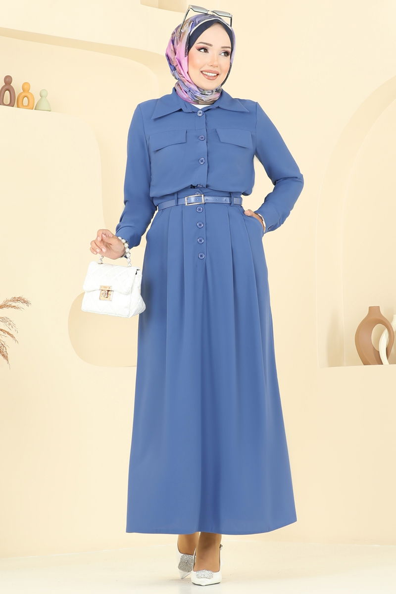 طقم ازرق 2712SL432-MS