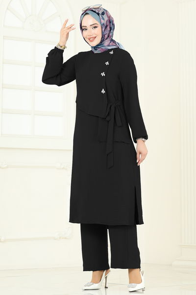 S.L. - طقم أسود 2719SL432-MS - 386542