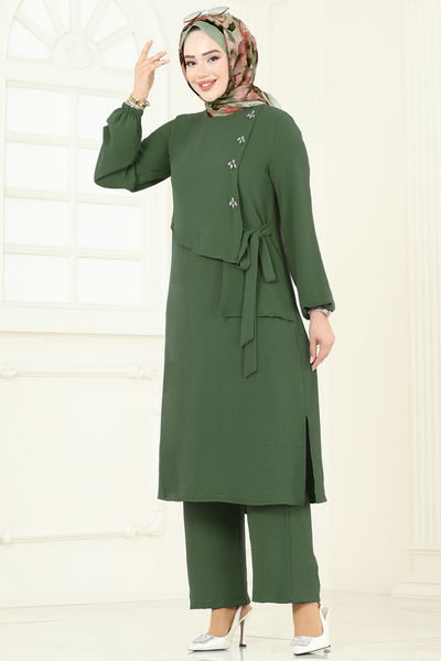 S.L. - طقم اخضر عفني 2719SL432-MS - 386522