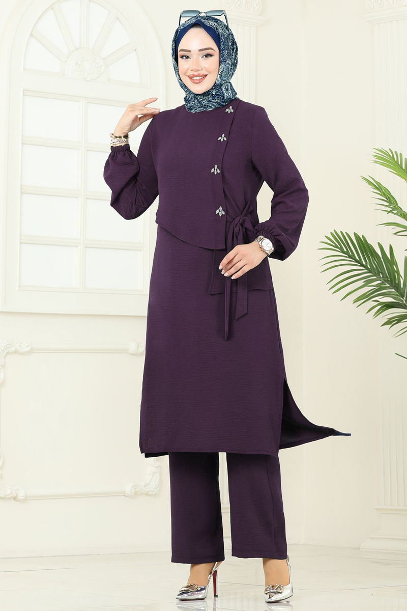 طقم أرجواني 2719SL432-MS