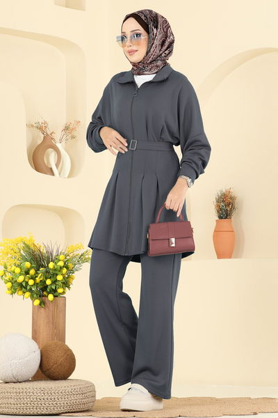 A.Y.D. - طقم رمادي غامق 2722AYD574-MS - 402472