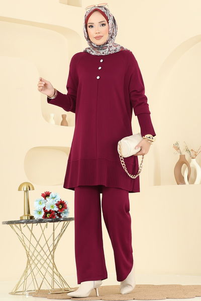 A.Y.D. - طقم خمري 2723AYD574-MS - 402279