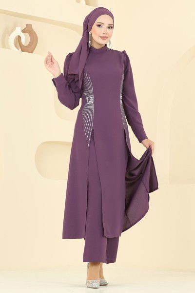 S.L. - Combined 2723SL432-MS Dark Lilac