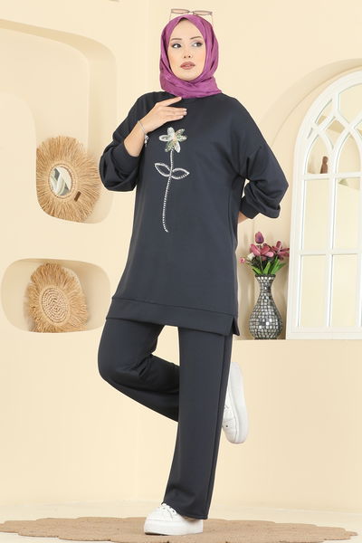 A.Y.D. - طقم رمادي غامق 2730AYD574-MS - 417740