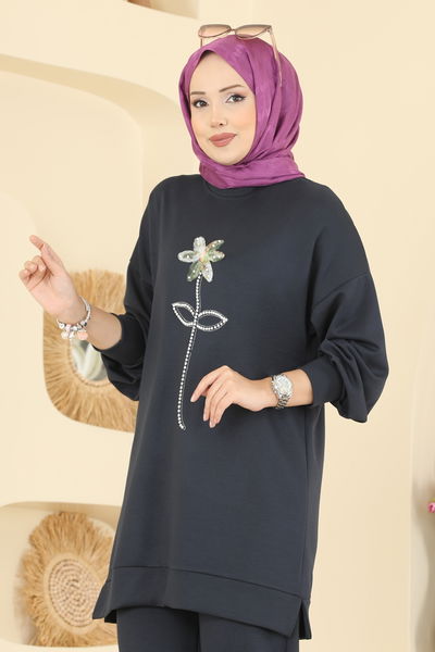 A.Y.D. - طقم رمادي غامق 2730AYD574-MS - 417741