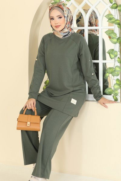 A.Y.D. - طقم اخضر عفني 2731AYD574-MS