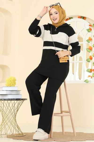 A.Y.D. - طقم أسود 2738AYD574-MS - 405642