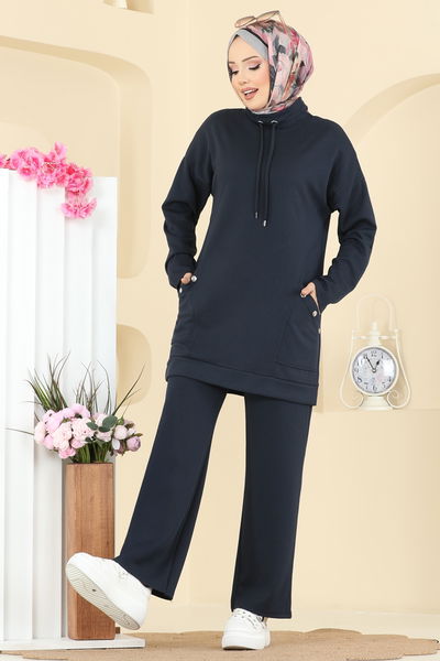 A.Y.D. - طقم رمادي غامق 2742AYD574-MS - 413813